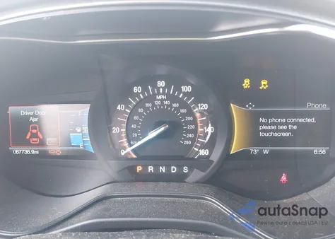 2020 Ford Fusion Se из США, поврежденный, VIN 3FA6P0T93LR121034